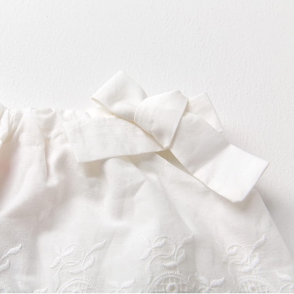 White Lace Romper - Picture 3 of 5